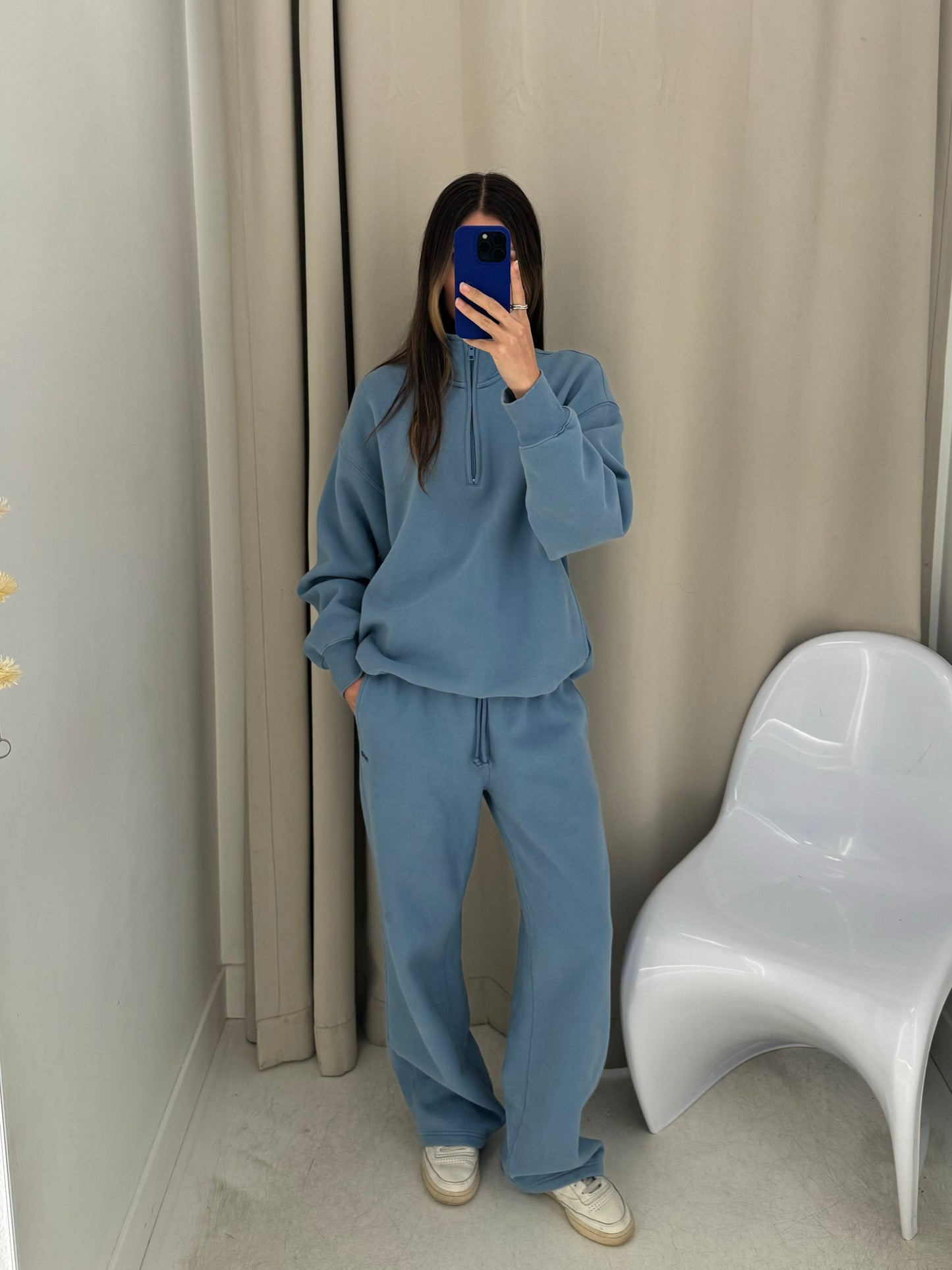 Powder Blue TNA Straight Leg
