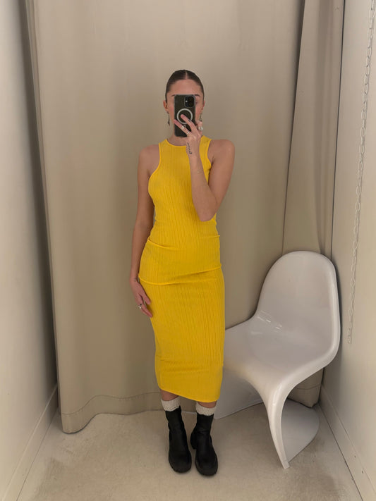 Sunshine Ribbed Dress