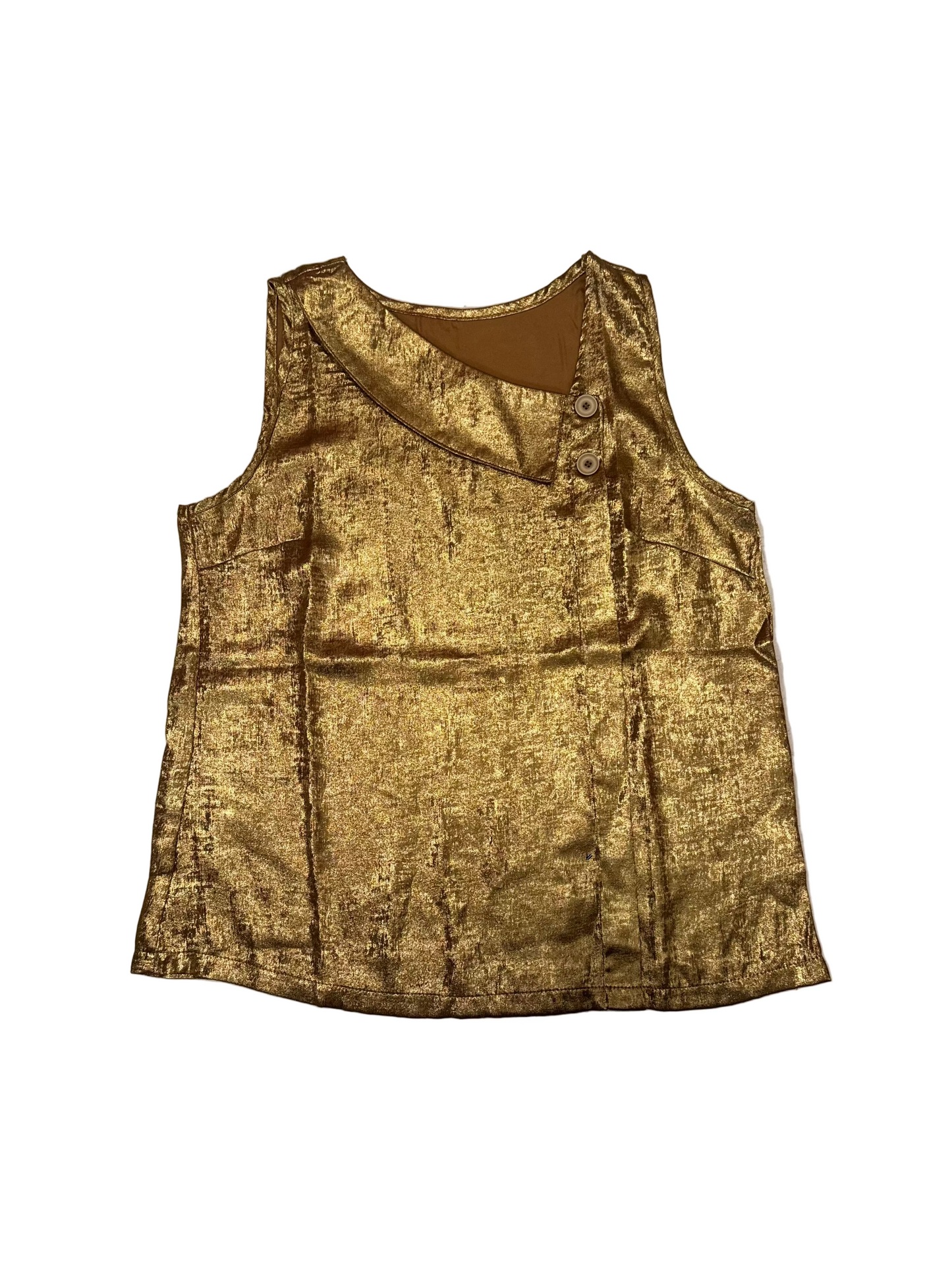 Gold Sleeveless Tank