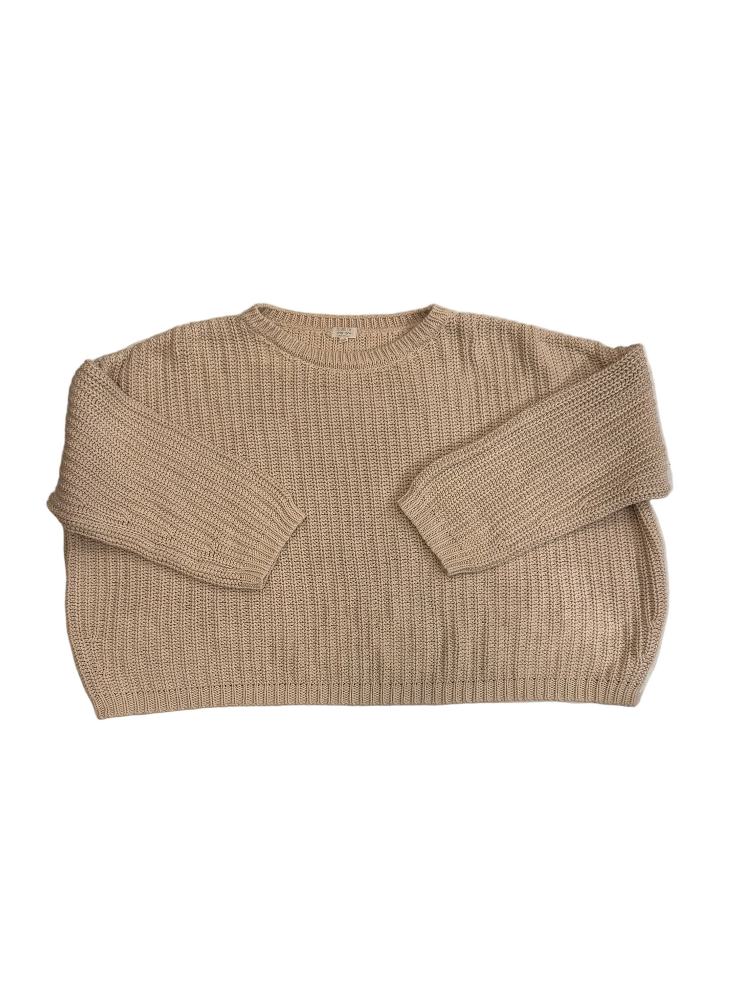 Simple Folk Cotton Oversized Knit
