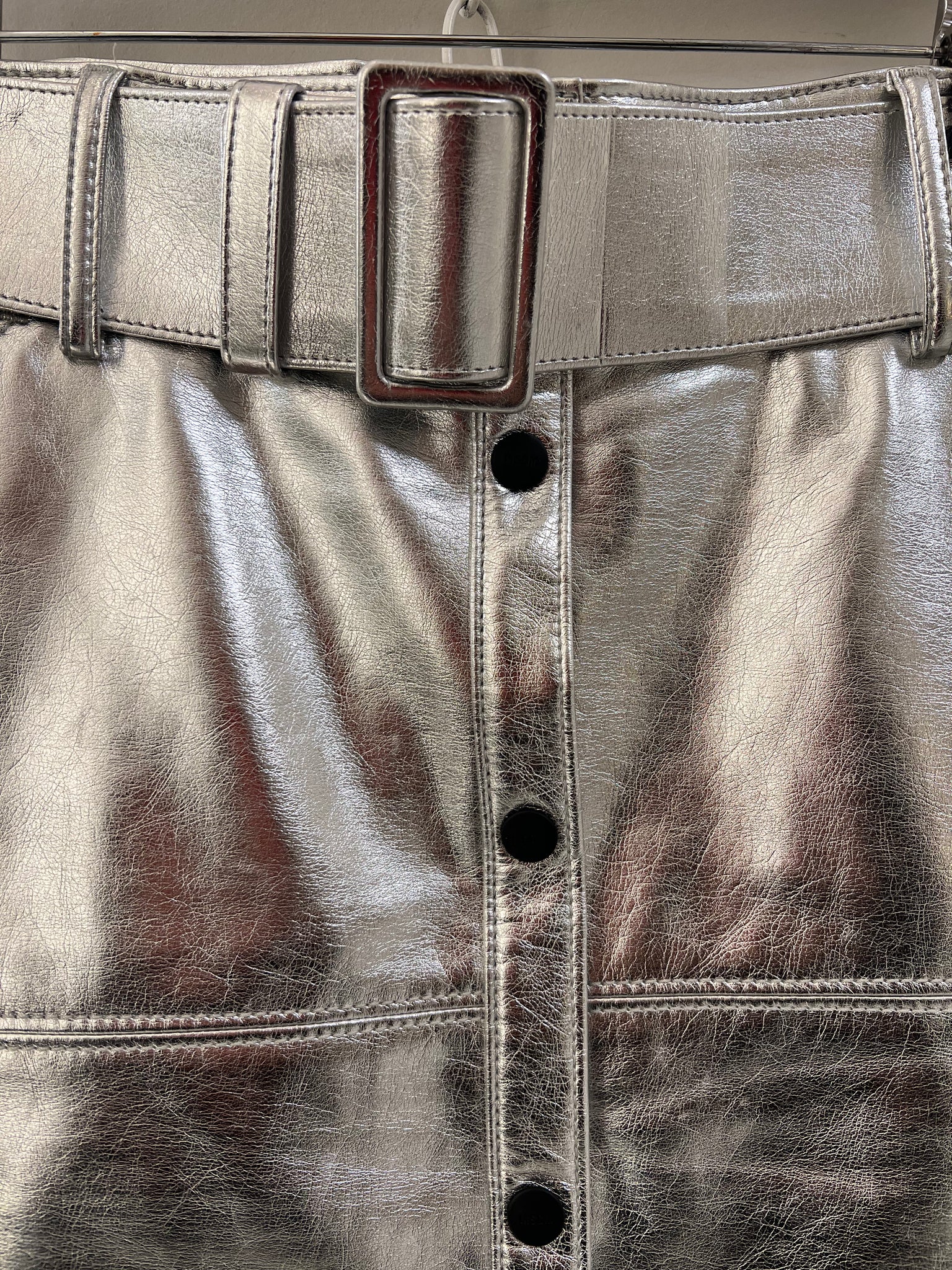 MSGM Metallic Skirt
