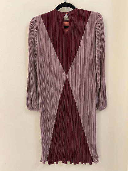 Vintage Lavender Accordian Dress