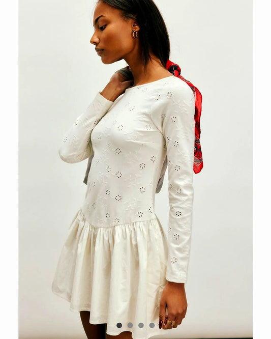 Free People Puff Mini Dress