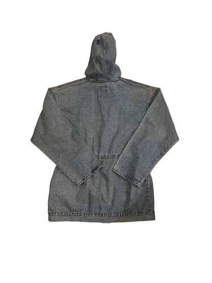 Vintage Hooded Denim Jacket