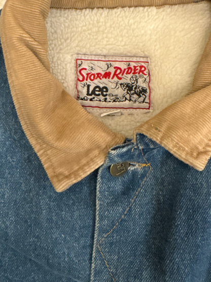 Vintage Lined Lee Storm Rider Denim