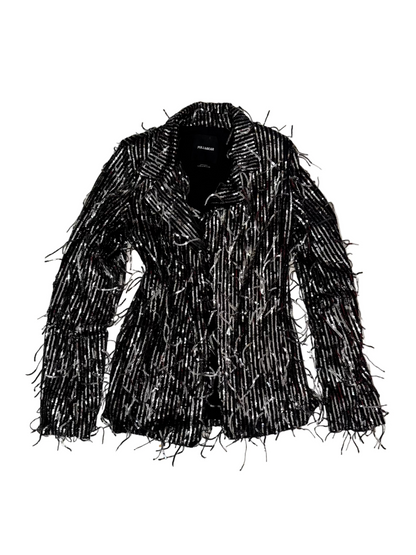 Pull & Bear Sequin Open Blazer