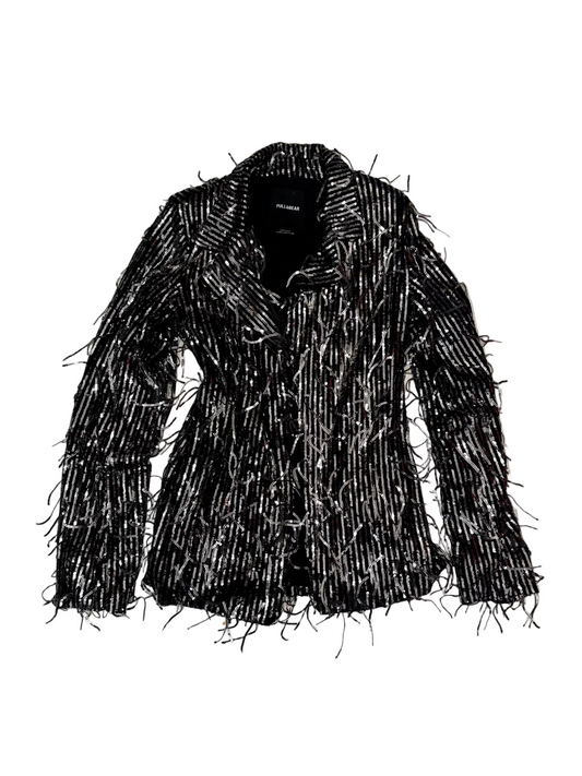 Pull & Bear Sequin Open Blazer