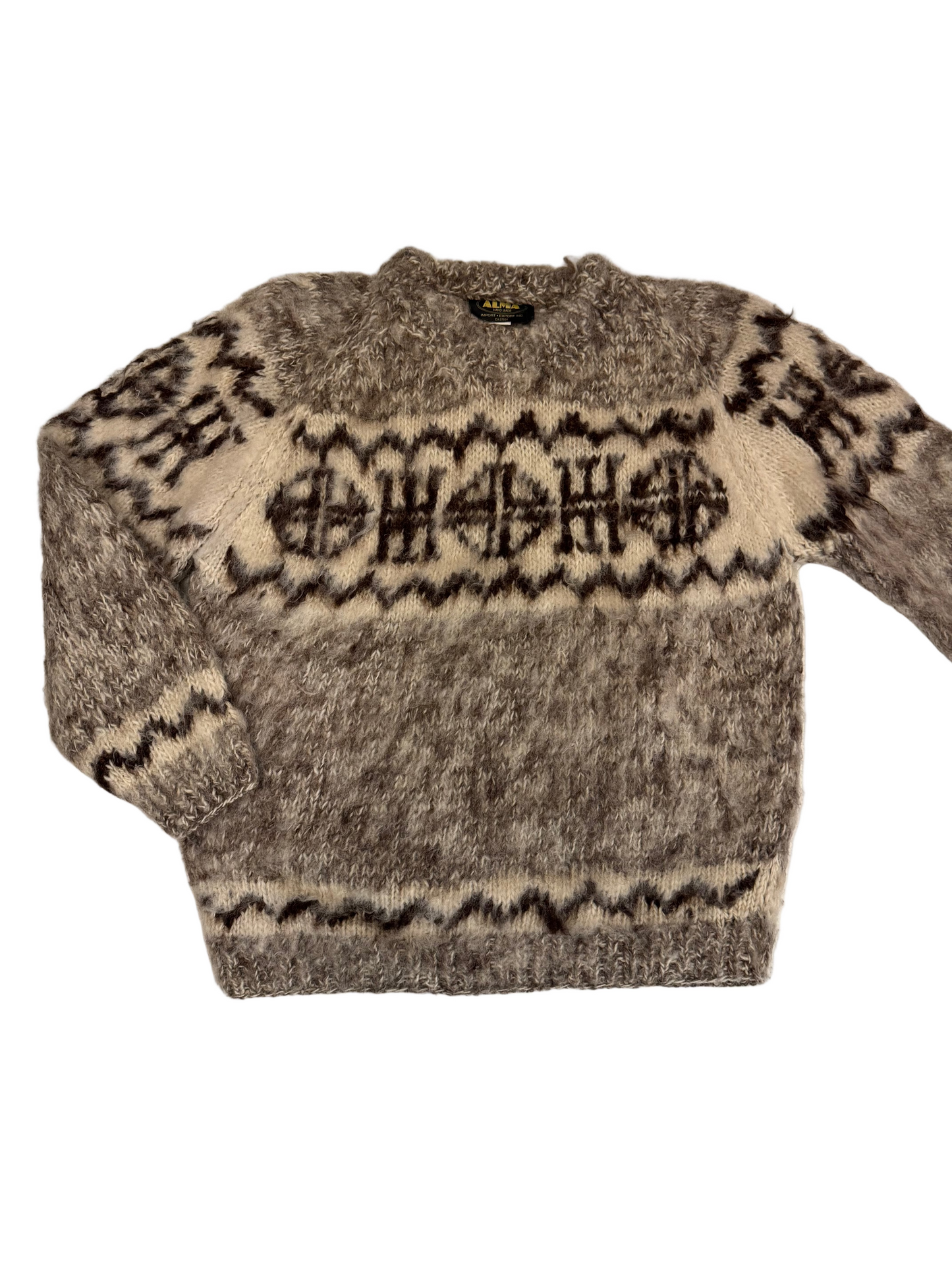 Handknit Wool Sweater