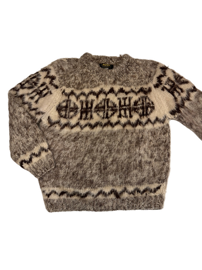 Handknit Wool Sweater