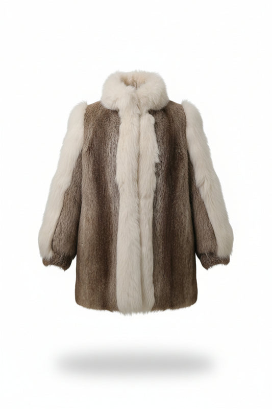Vintage Two Tone Fur