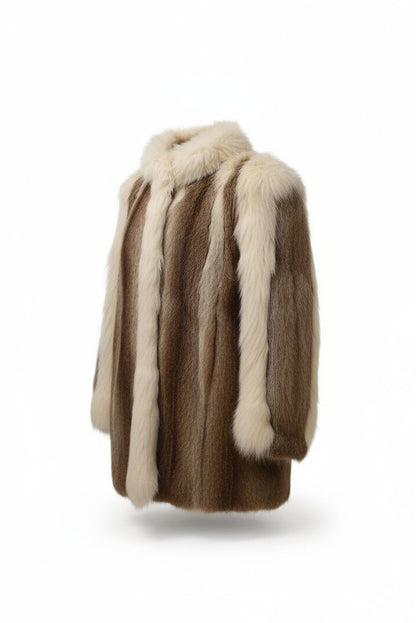 Vintage Two Tone Fur