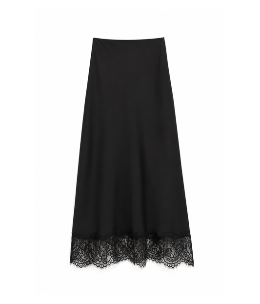 Z Supply Cinder Lace Midi Skirt