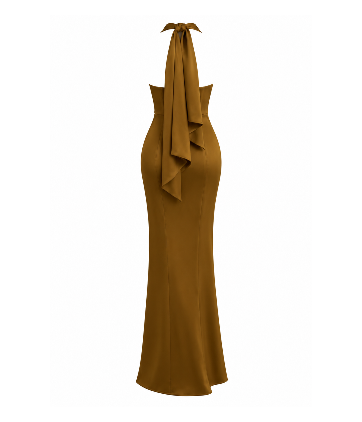 Lynette Satin Plunge Maxi