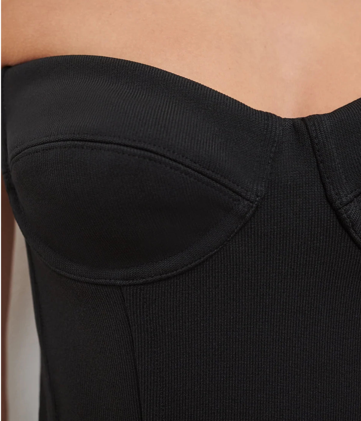 Wardrobe NYC Semi Matte Bustier