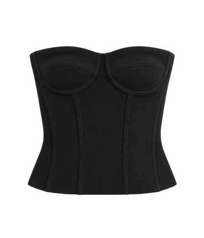 Wardrobe NYC Semi Matte Bustier