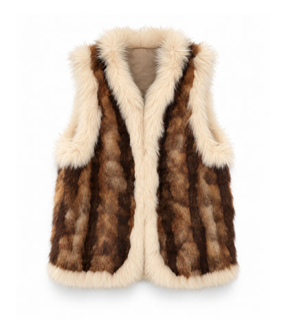 Vintage Rabbit Vest