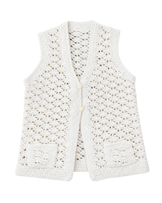 Vintage Thick Knit Vest
